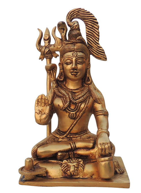 Brass Shiv Ji Idol 2kg