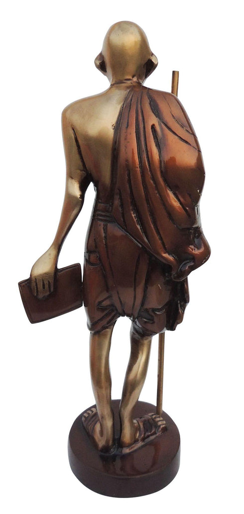 Brass Gandhi Ji Idol Statue 2.36kg