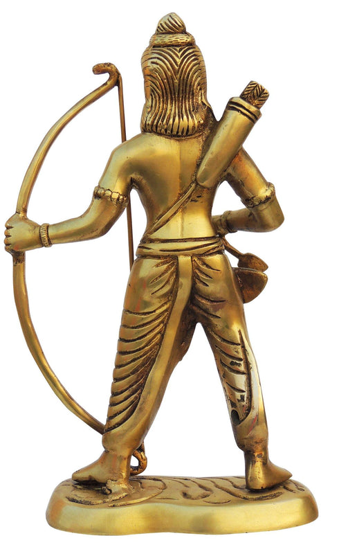 Brass Ram Ji Statue 2.14kg