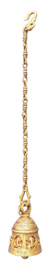 Brass Bell With Chain God Idol Statue 1.9kg