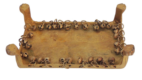 Brass Chowki For God Idol Statue 2.92Kg