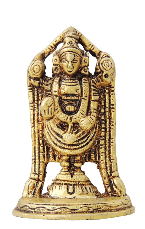 Brass Tirupati Bala Ji God Idol Statue 0.3Kg
