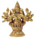 Brass Ganesh Parivar God Idol Statue 0.62Kg