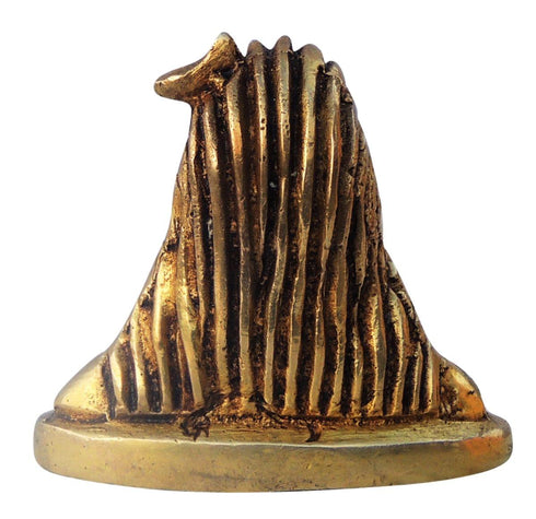 Brass Aadiyogi Statue 0.26Kg
