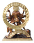 Brass Maa Mahishasur Mardini Statue 32.3 Kg