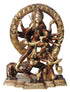 Brass Maa Mahishasur Mardini Statue 32.3 Kg