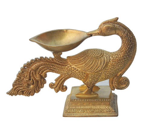 Brass Table Murga Deepak 0.97 Kg