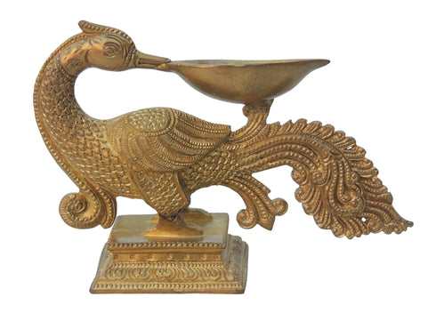 Brass Table Murga Deepak 0.97 Kg