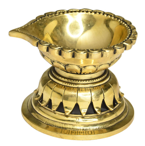 Brass Table Stand Deepak Oil Lamp 0.9Kg