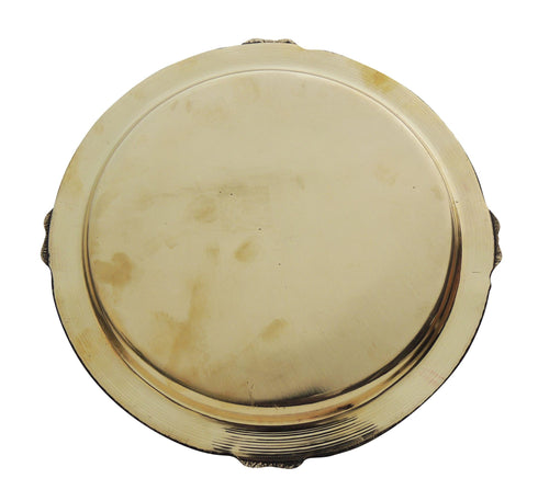 Brass Thali Embose 0.3kg