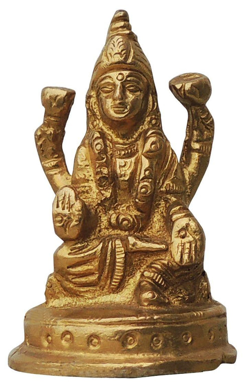 Brass Laxmi Ji God Idol Statue 0.12Kg