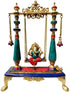 Brass Ganesh Ji Jhula Statue 7Kg