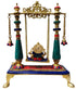Brass Ganesh Ji Jhula Statue 7Kg