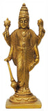 Brass Standing Vishnu Ji Statue 0.63Kg