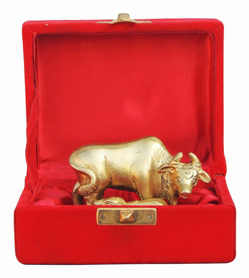 Brass Cow Statue 0.3Kg