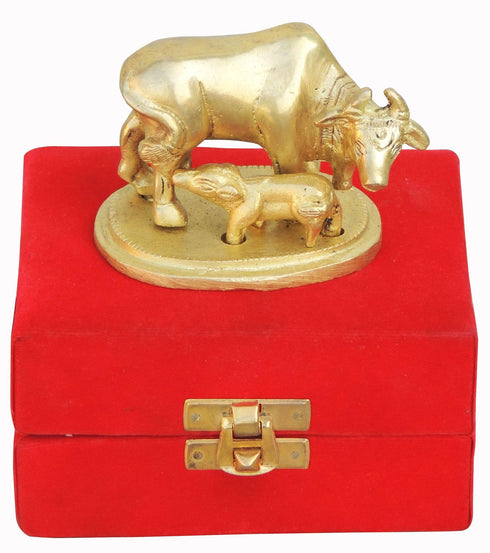 Brass Cow Statue 0.3Kg