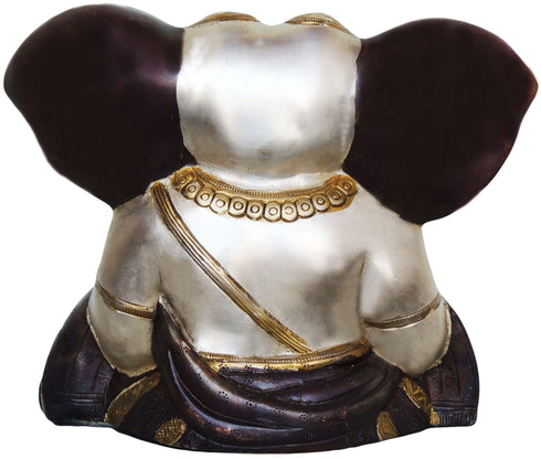 Brass Ganesh Ji Statue 5.84Kg