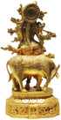 Brass Cow Krishna Idol 4.826Kg