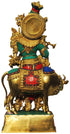 Brass Krishna Stone 23.22Kg