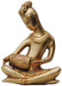 Brass Dholak Rajisthani Statue 2.7Kg