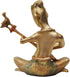 Brass Rajasthani Guitar Statue 2.7Kg