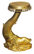Brass Fish Side Table Stool Stand 12.21Kg