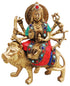 Brass Durga Ji God Idol Statue 2.29Kg