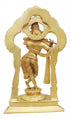Brass Krishna Standing Darbar Sf Yellow 5.13Kg