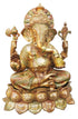 Brass Ganesh Ji Statue 26.465Kg