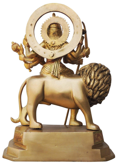 Brass Durga Ji Goddess Idol Statue 9.4Kg