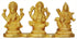 Brass Lgs On Same Base God Idol Statue 0.26Kg