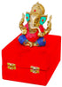 Brass Ganesh Ji Stone God Idol Statue 1.4Kg