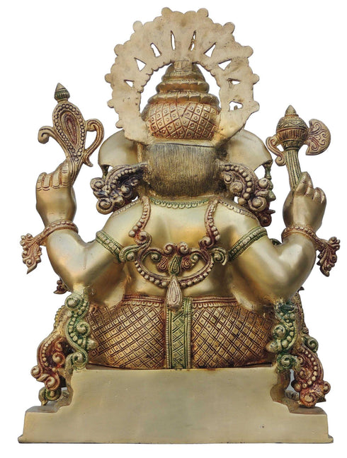 Brass Ganesh Ji Statue 24.76Kg
