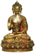 Brass Buddha Big Statue 7.016Kg
