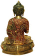 Brass Buddha Big Statue 7.016Kg
