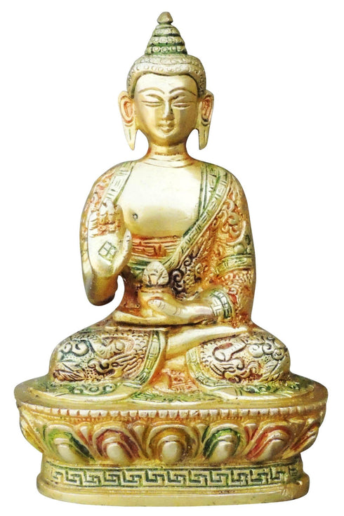 Brass Buddha Statue 1.04Kg