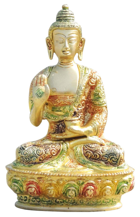 Brass Buddha Statue 1.4Kg