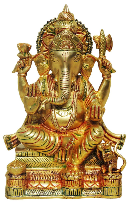 Brass Ganesh Ji 4Kg