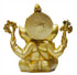 Brass Ganesh Ji God Idol Statue 4.093Kg