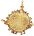 Brass Round Shape Chowki For God Idol1.3Kg