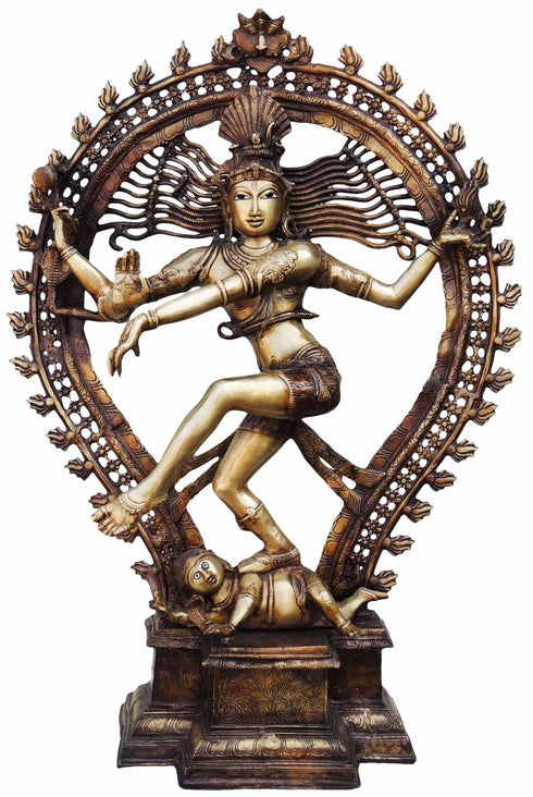 Brass Nataraj Statue 30.68Kg