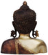 Brass Budha Head Antique Statue 4.42Kg