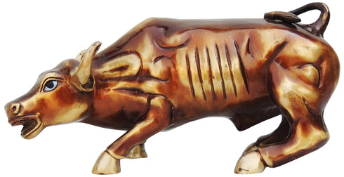 Brass Bull Small Statue 4Kg