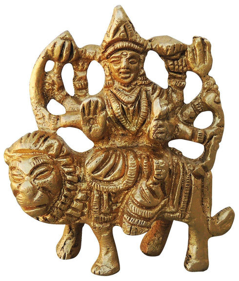 Brass Durga Devi Idol 0.125Kg