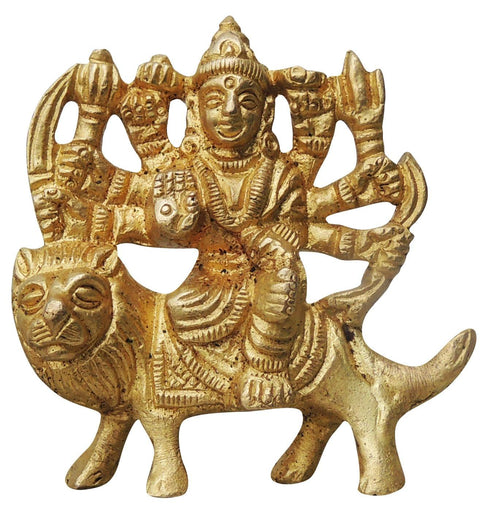 Brass Durga Devi Idol 0.11Kg