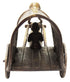Brass Bull Cart Statue 3.27Kg
