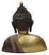 Brass Buddha Head Statue 9.42Kg