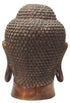 Brass Buddha Head Statue 4.57Kg