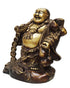 Brass Laughing Budha Antique Statue 6.04Kg