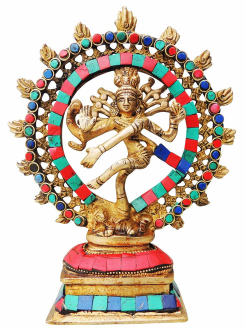 Brass Nataraj Statue 1.04Kg